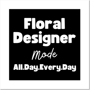 Floral Designer Posters and Art